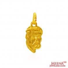 22Kt Gold Jesus Pendant ( Jesus Cross Pendants )