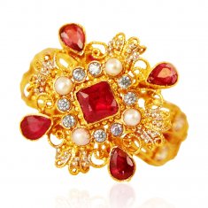 22kt Gold Stones Ring