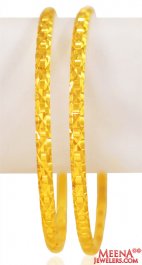 22k Gold Bangles (2pc)