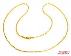 22Kt Yellow Gold Chain 