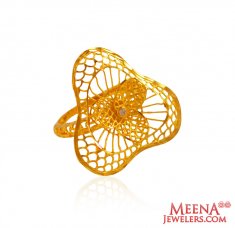 22k Gold Ring for Ladies ( Ladies Gold Ring )