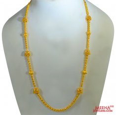 22 carat gold long chain designs