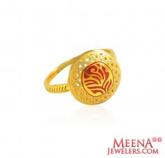22K Gold   Ring for Ladies ( Ladies Gold Ring )