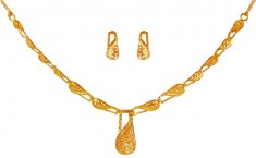 22kt Gold Light Necklace Set