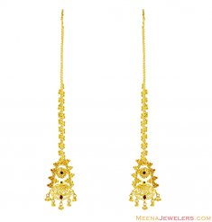 22K Meenakari Earrings