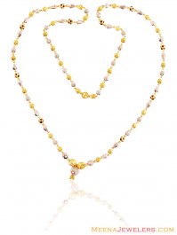 22K Gold Meena Balls Chain ( 22Kt Gold Fancy Chains )