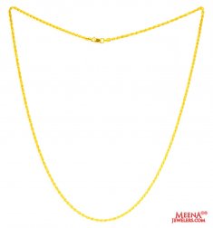 22Kt Gold Rope Chain 