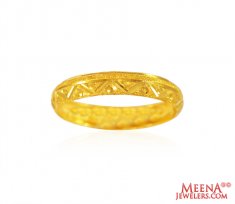 22 Karat Gold Wedding Band