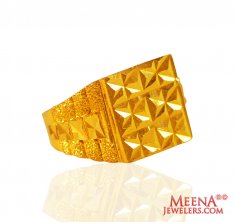 22 Karat Gold Men Ring