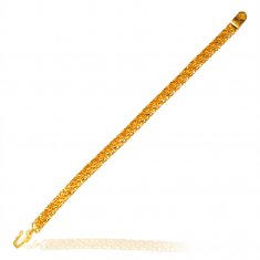 22k Yellow Gold Bracelet For Boys ( Men`s Bracelets )