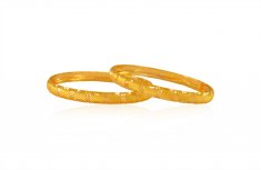 22Karat Gold Baby Bangles (2 Pcs)