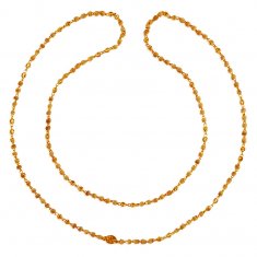 22Kt Gold White Tulsi Mala