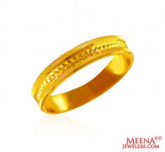 22K Gold Band