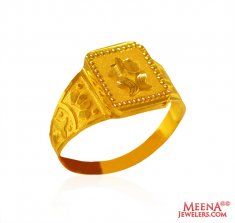 22 Karat Gold Mens Ring ( Mens Gold Ring )