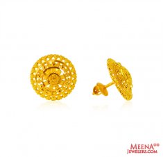 22k Gold Earings ( 22 Kt Gold Tops )