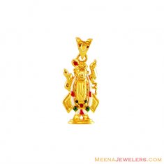 22k Lord Shinathji Pendant