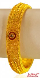 22Kt Gold Antique Kada 1 pc