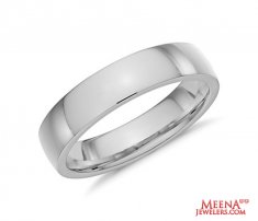 White Gold Wedding Band