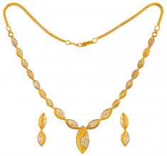 22 Karat Gold Necklace Set 