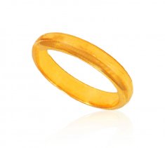 22 Kt Yellow Gold Wedding Band 