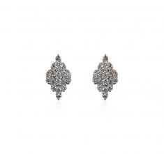 18kt Gold Diamond Earrings ( Diamond Earrings )