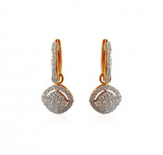 18Kt Gold Diamond Earring