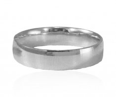 18Kt White Gold Wedding Band ( Wedding Bands )