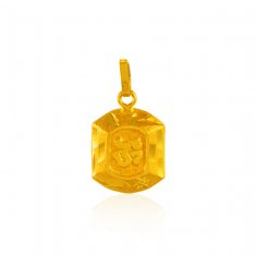 22kt Gold OM Pendant