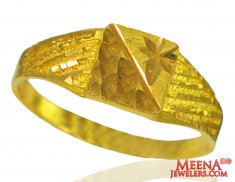 22K Gold Ring For Mens