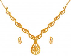 22Karat Gold Light Necklace Set