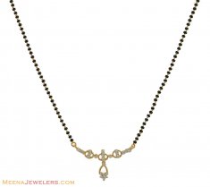 18K Diamond Mangalsutra (20 inch) ( Diamond MangalSutras )