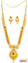 22 Kt Diamond Polki Chakri Set