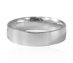 18Kt White Gold Wedding Band