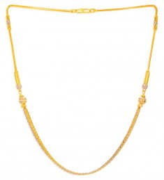 22Karat Gold Designer Chain ( 22Kt Gold Fancy Chains )