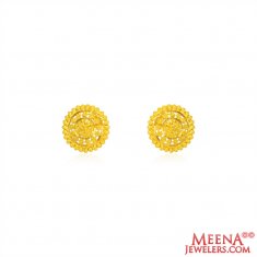 22KT Gold Filigree Tops ( 22 Kt Gold Tops )