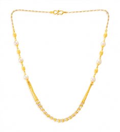 22KT Gold Four Layered Chain ( 22Kt Gold Fancy Chains )