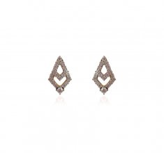 18kt Yellow Gold Diamond Earrings