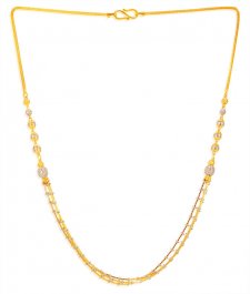 22KT Gold Fancy Layered Chain ( 22Kt Gold Fancy Chains )