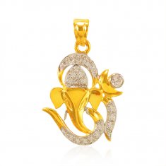 22kt Gold Lord Ganpati Pendant