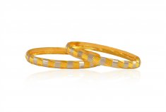 22 Kt Gold Baby Bangle ( Baby Bangles )