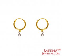 22K Gold > Earrings > Hoop Earrings > in range US$ 0 to 500 -Smart