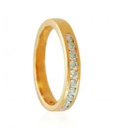 Channel Setting 18K Diamond Band