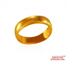 22 Karat Gold Wedding Band