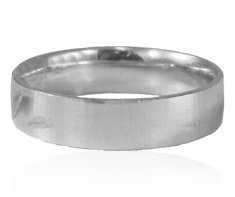 18Kt White Gold Designer Wedding Band