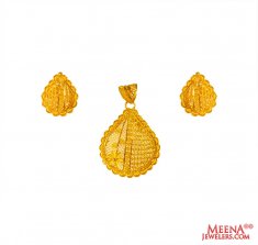 22kt Gold Pendant Set