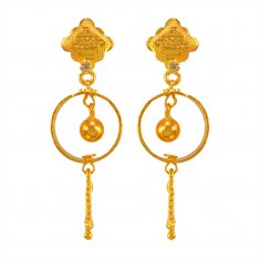 22Kt Gold Hoop Earrings