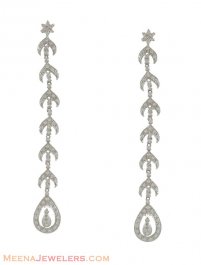 18K Gold Long Earrings ( Exquisite Earrings )