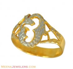 22K Gold Ladies Ring