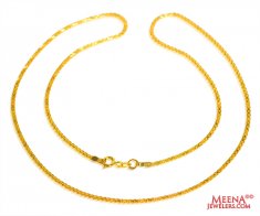 22Kt Yellow Gold Chain 