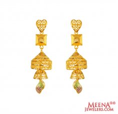 22K Gold layered Earrings 